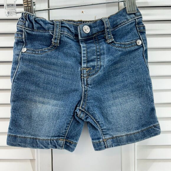 7 for all mankind size 18M blue jean Shorts - Picture 1 of 4